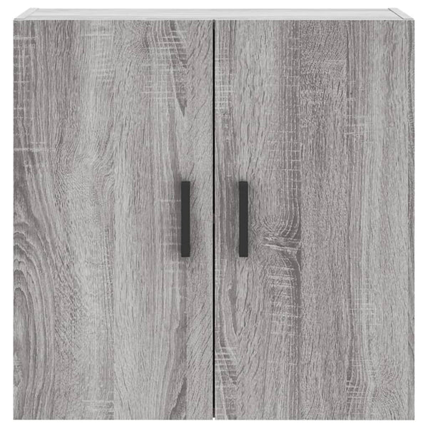 Grauer TV-Wandschrank Nives 60x31x60cm (Holz)