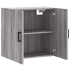 Grauer TV-Wandschrank Nives 60x31x60cm (Holz)