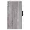 Grauer TV-Wandschrank Nives 60x31x60cm (Holz)