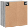 Grauer TV-Wandschrank Nives 60x31x60cm (Holz)
