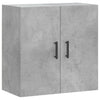 Betoninharmaa seinäkaappi Farmarz 60x31x60cm (puinen)
