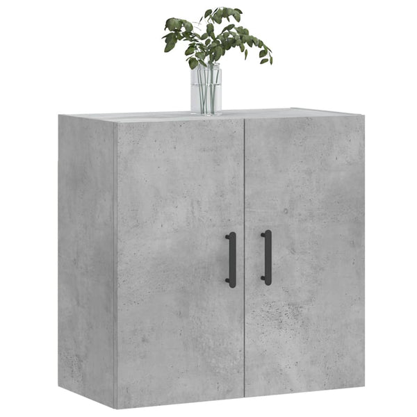 Betoninharmaa seinäkaappi Farmarz 60x31x60cm (puinen)
