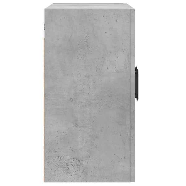 Betoninharmaa seinäkaappi Farmarz 60x31x60cm (puinen)