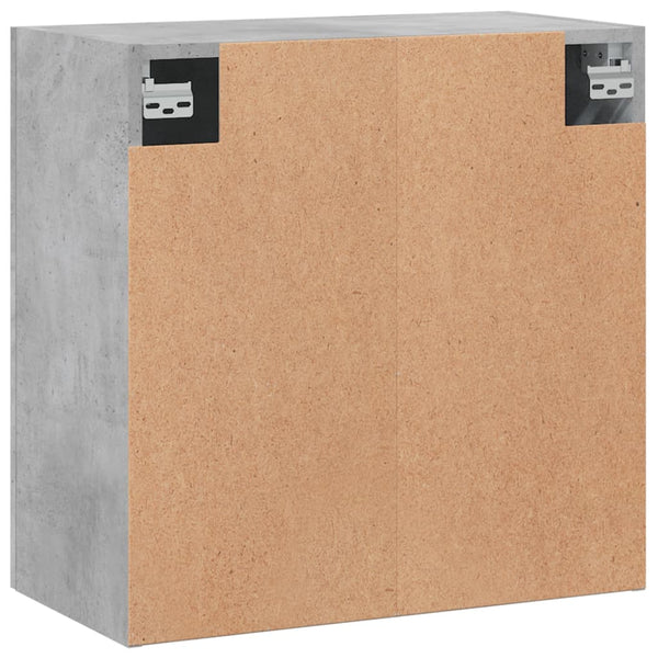 Betoninharmaa seinäkaappi Farmarz 60x31x60cm (puinen)