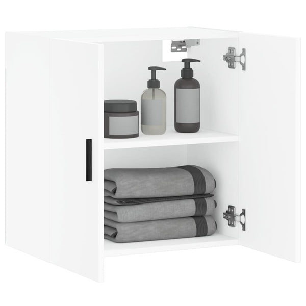Weißer Wandschrank Ruptureanu 60x31x60cm (Holz)