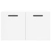 Weißer Wandschrank Zeina 60x36,5x35cm (Holz)