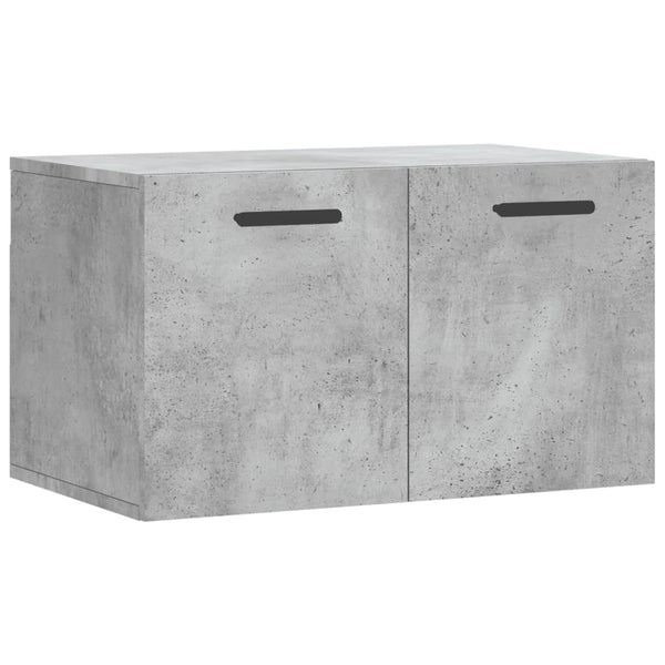 Betongrauer Wandschrank Zeina 60x36,5x35cm (Holz)