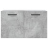 Betongrauer Wandschrank Zeina 60x36,5x35cm (Holz)
