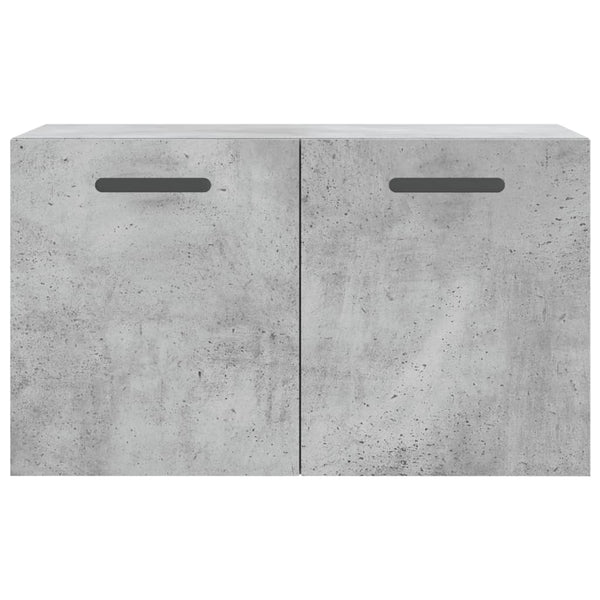 Betongrauer Wandschrank Zeina 60x36,5x35cm (Holz)