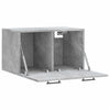 Betongrauer Wandschrank Zeina 60x36,5x35cm (Holz)