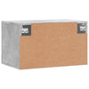 Betongrauer Wandschrank Zeina 60x36,5x35cm (Holz)