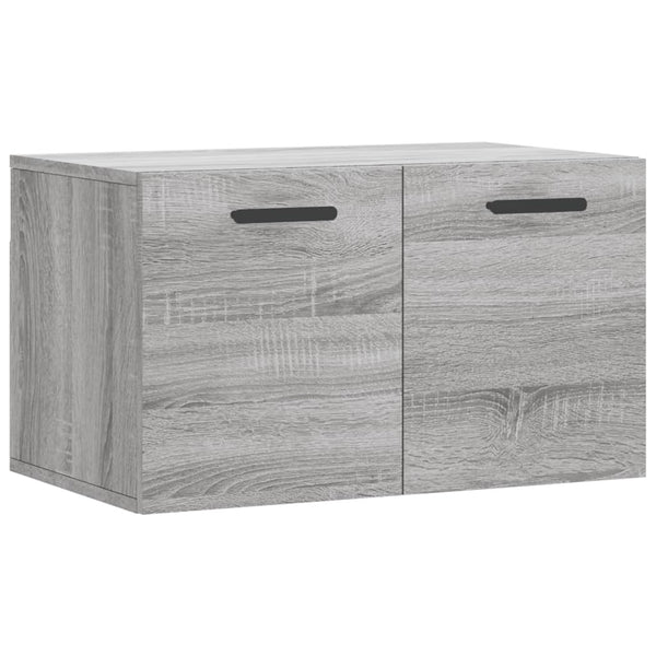 Grauer Wandschrank Zeina 60x36,5x35cm (Holz)
