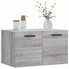 Grauer Wandschrank Zeina 60x36,5x35cm (Holz)