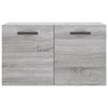 Grauer Wandschrank Zeina 60x36,5x35cm (Holz)