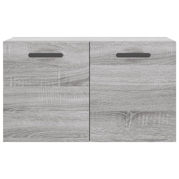 Grauer Wandschrank Zeina 60x36,5x35cm (Holz)
