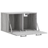 Grauer Wandschrank Zeina 60x36,5x35cm (Holz)