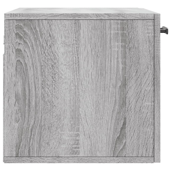 Grauer Wandschrank Zeina 60x36,5x35cm (Holz)