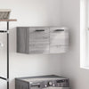 Grauer Wandschrank Zeina 60x36,5x35cm (Holz)