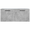 Wandschrank Zwi 80x36,5x35cm in Betongrau (Holz)