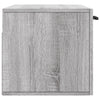 Harmaa seinäkaappi Zwi 80x36,5x35cm (puinen)