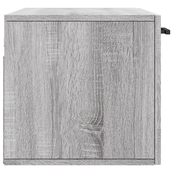 Harmaa seinäkaappi Zwi 80x36,5x35cm (puinen)