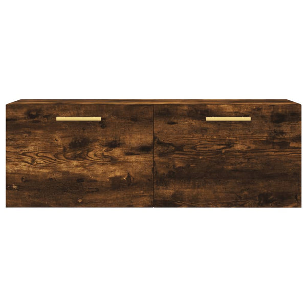Räuchereiche Wandregal Cezareea 100x36,5x35cm (Holz)