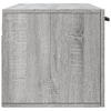 Harmaa seinäkaappi Zwi 100x36,5x35cm (puinen)