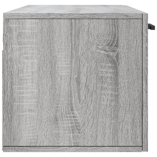 Harmaa seinäkaappi Zwi 100x36,5x35cm (puinen)