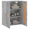 Grauer wandmontierter Schrank Amria 69,5x34x90cm (Holz)