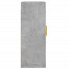 Grauer wandmontierter Schrank Amria 69,5x34x90cm (Holz)