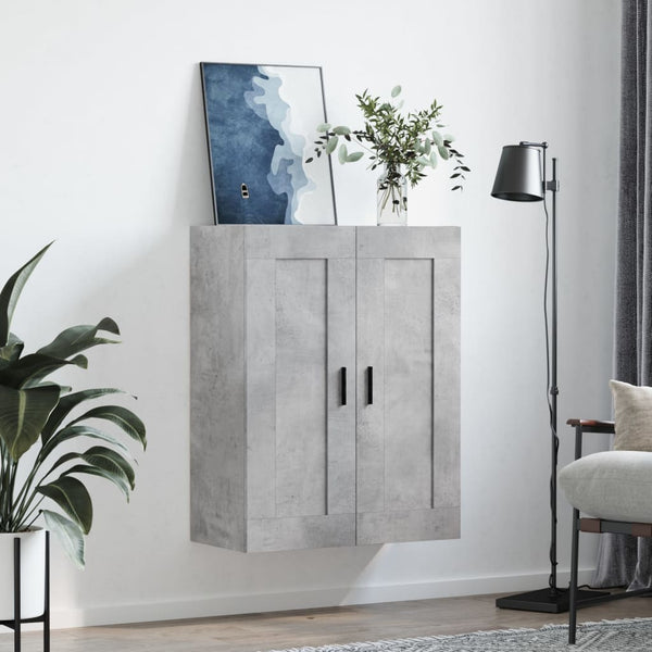 Ozdemir Wandhängeschrank grau 69,5x34x90cm (Holz)