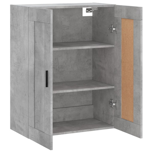 Ozdemir Wandhängeschrank grau 69,5x34x90cm (Holz)