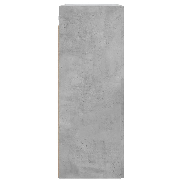 Ozdemir Wandhängeschrank grau 69,5x34x90cm (Holz)