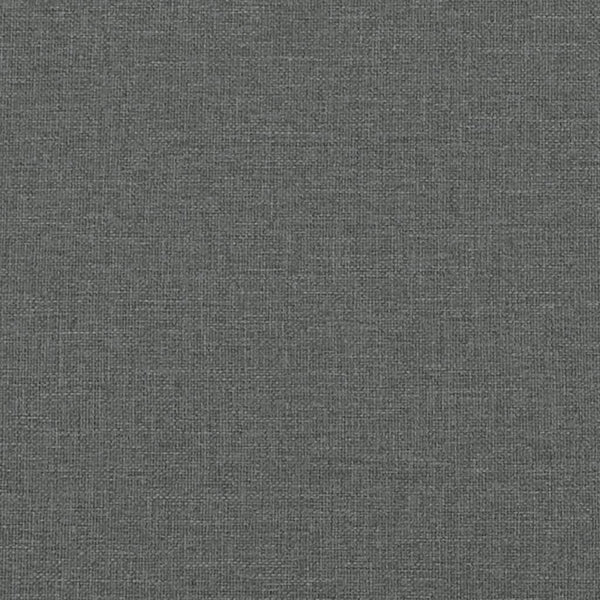 90x190 cm Samt-Schlafsofa dunkelgrau