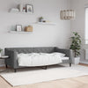 90x190 cm dunkelgraues Schlafsofa Samt