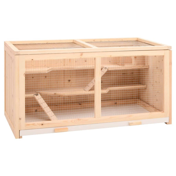 Holzhamsterkäfig Iorgos 89,5x45x45cm (Fichte)