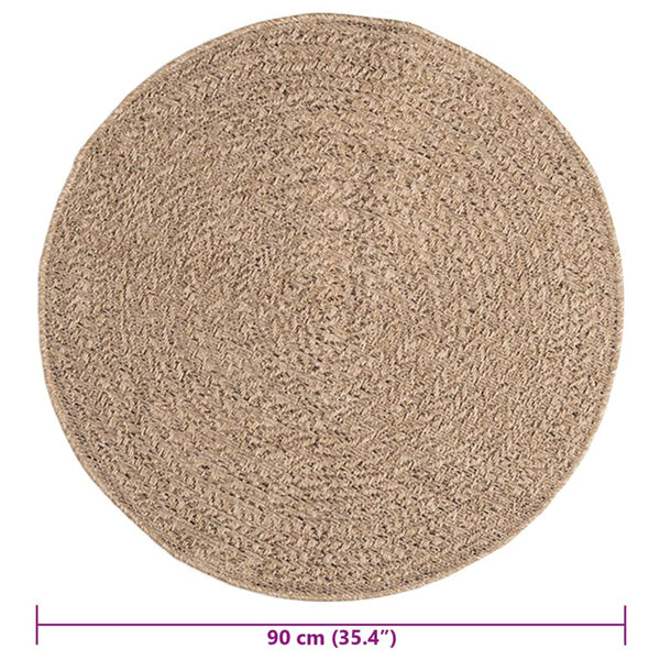 Juuttityylinen matto Kanesha 90cm (sisä- ja ulkokäyttöön)