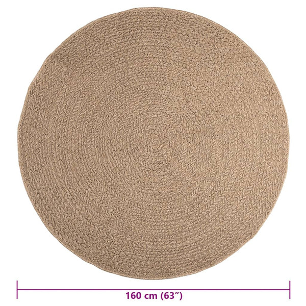 Juuttityylinen matto Kanesha 160cm (sisä- ja ulkokäyttöön)