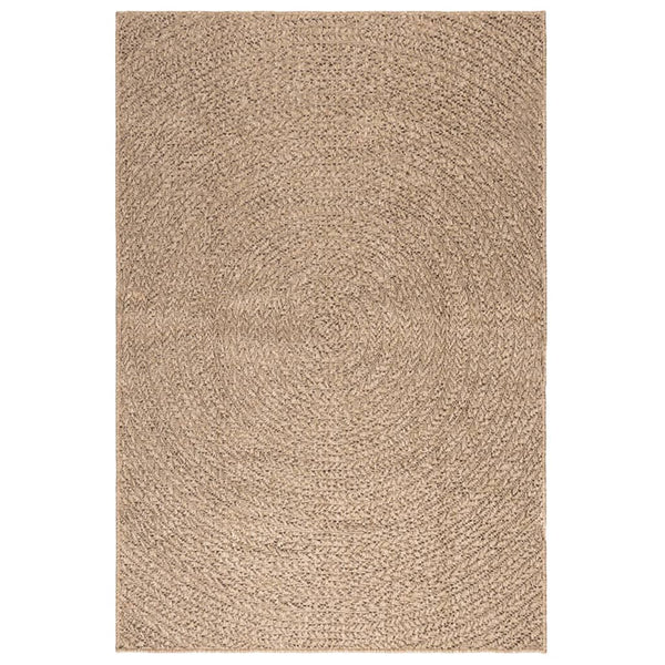 Kanesha Teppich im Jute-Stil 120x170cm (für drinnen und draußen)