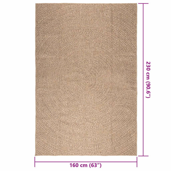 Kanesha juuttityylinen matto 160x230cm (sisä- ja ulkokäyttöön)