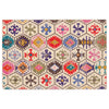 Ifte 120x180cm Teppich, waschbar, rutschfest, mehrfarbig