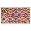 80x150cm Ifte Teppich mehrfarbig (rutschfest) waschbar