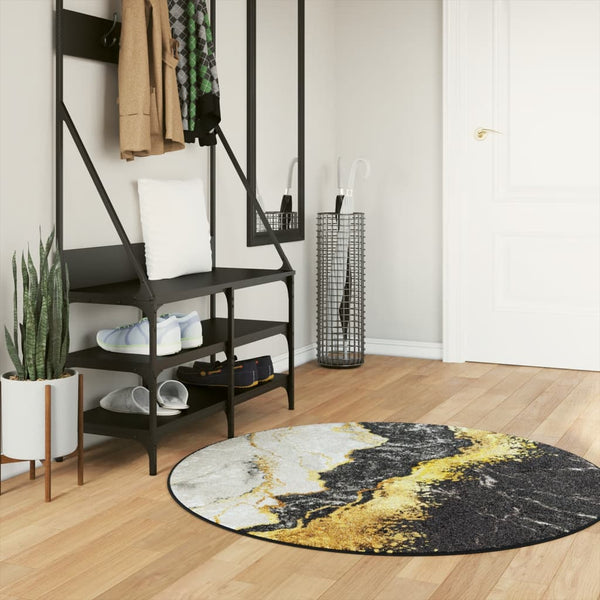Pestävä Ifte matto monivärinen Ø 120cm (liukumaton)