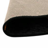 Schwarz-goldener Teppich waschbar Ifte Ø 120cm (rutschfest)