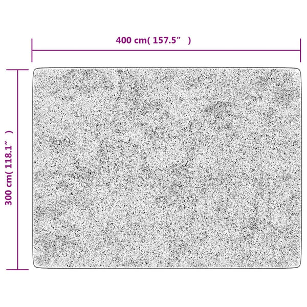 Mehrfarbiger Teppich waschbar Ifte 400x300cm (rutschfest)
