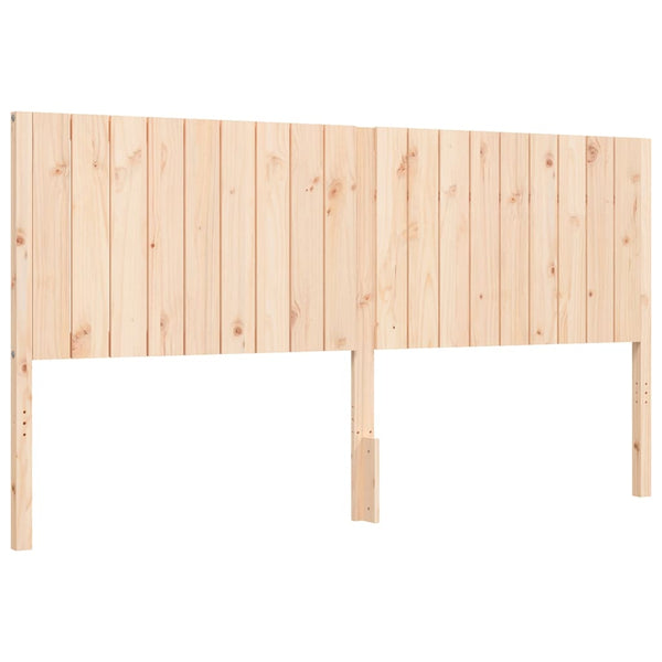 Bettrahmen mit Kopfteil Willodean Super King Size (Holz)