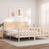 Bettrahmen mit Kopfteil Willodean Super King Size (Holz)