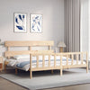 Bettrahmen mit Kopfteil Super King Size Bellul (Holz)