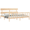 Bettrahmen mit Kopfteil Super King Size Bellul (Holz)