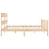 Bettrahmen mit Kopfteil Super King Size Bellul (Holz)